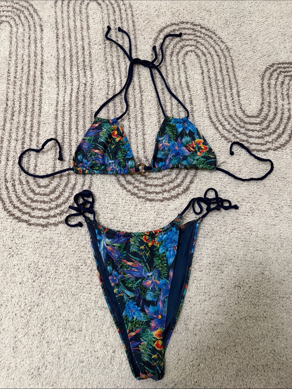 Vintage Floral Bikini